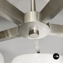 Lampadario Pentaclinio di Vico Magistretti per Artemide, 1970 ca. 