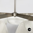 Lampadario Pentaclinio di Vico Magistretti per Artemide, 1970 ca. 