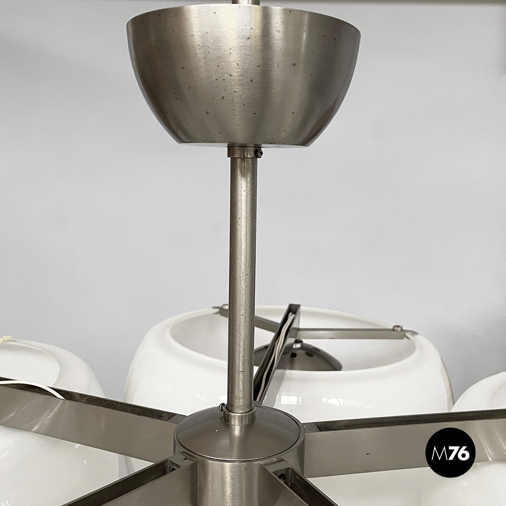 Lampadario Pentaclinio di Vico Magistretti per Artemide, 1970 ca. 