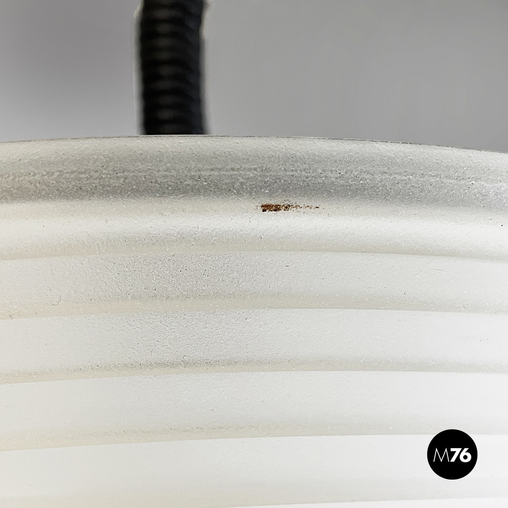 Lampadario Egina di Angelo Mangiarotti per Artemide, 1970 ca.