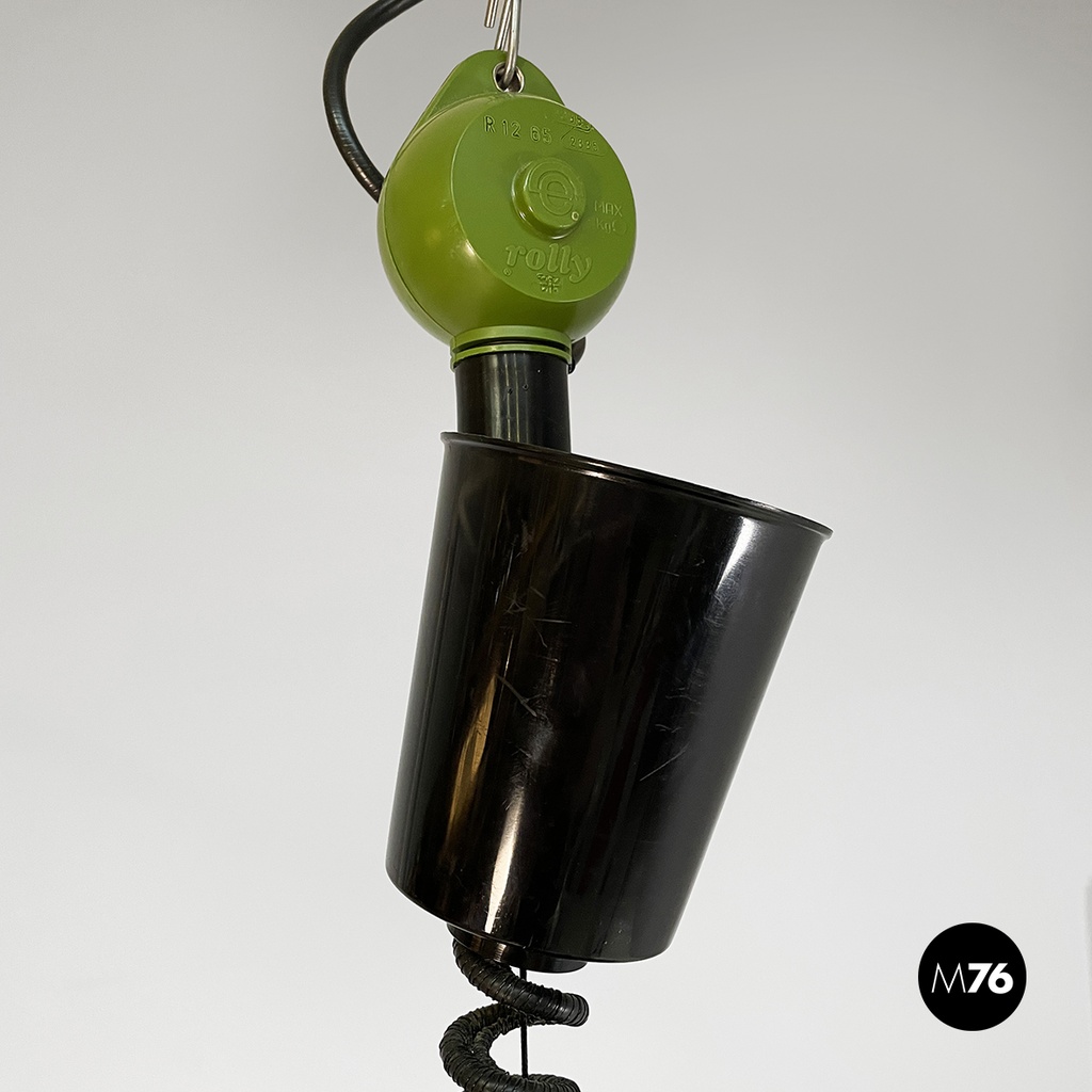 Lampadario Egina di Angelo Mangiarotti per Artemide, 1970 ca.