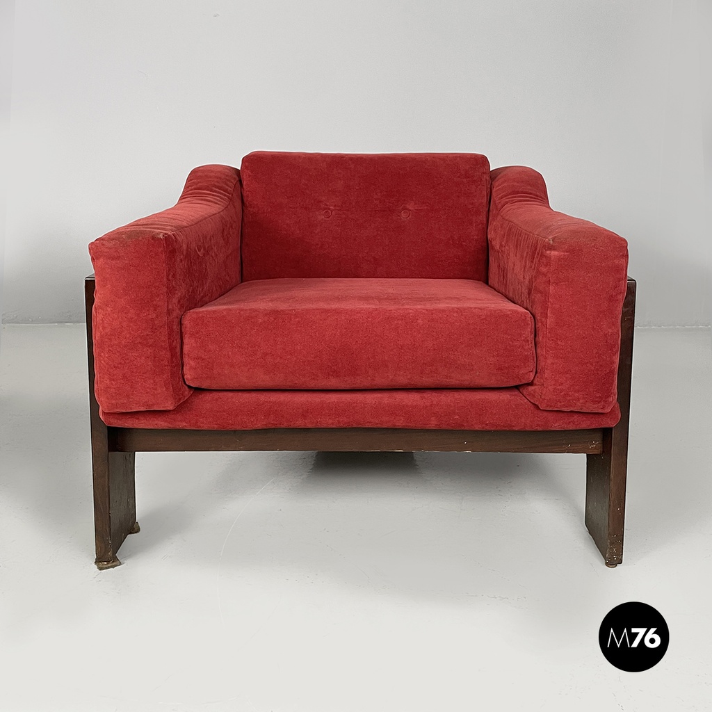 Poltrone di Claudio Salocchi per Sormani, 1970 ca.