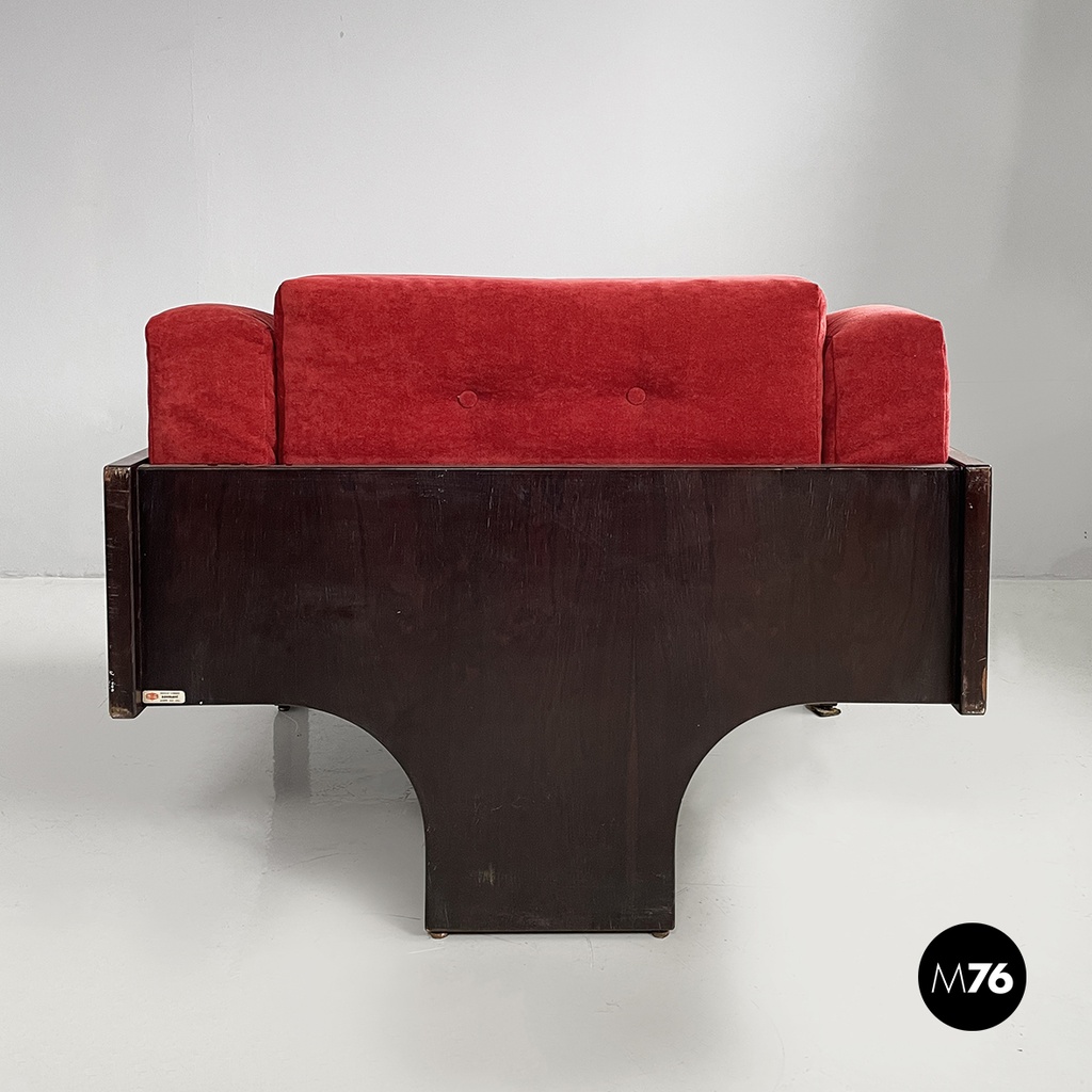 Poltrone di Claudio Salocchi per Sormani, 1970 ca.