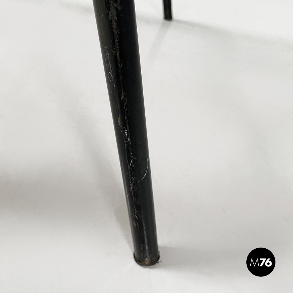 Sdraio in scooby rosso e metallo, 1960 ca.