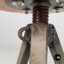 Sgabelli in legno e metallo, 1960 ca. 