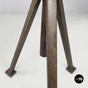 Sgabelli in legno e metallo, 1960 ca. 