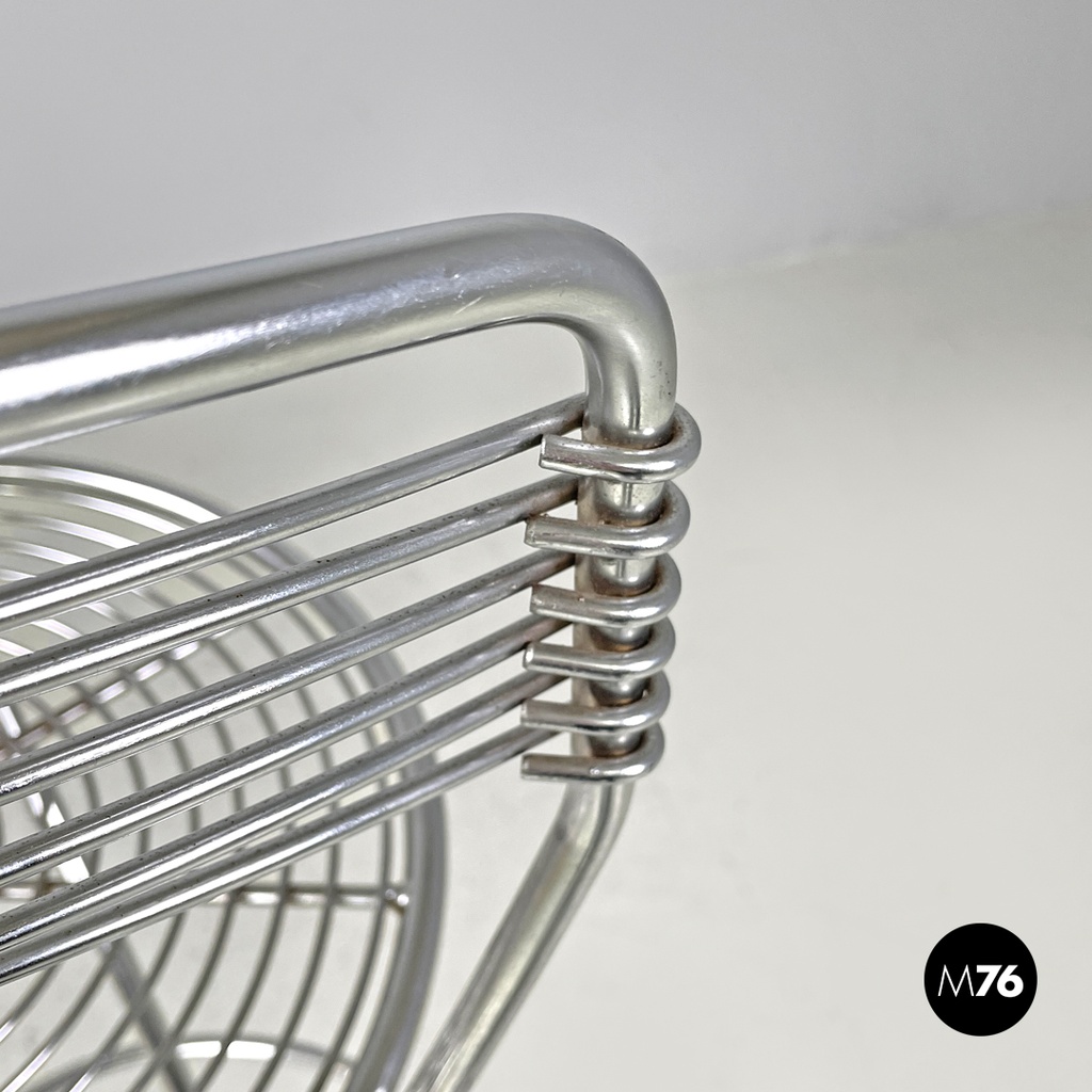 Sgabello in metallo cromato, 2000 ca.