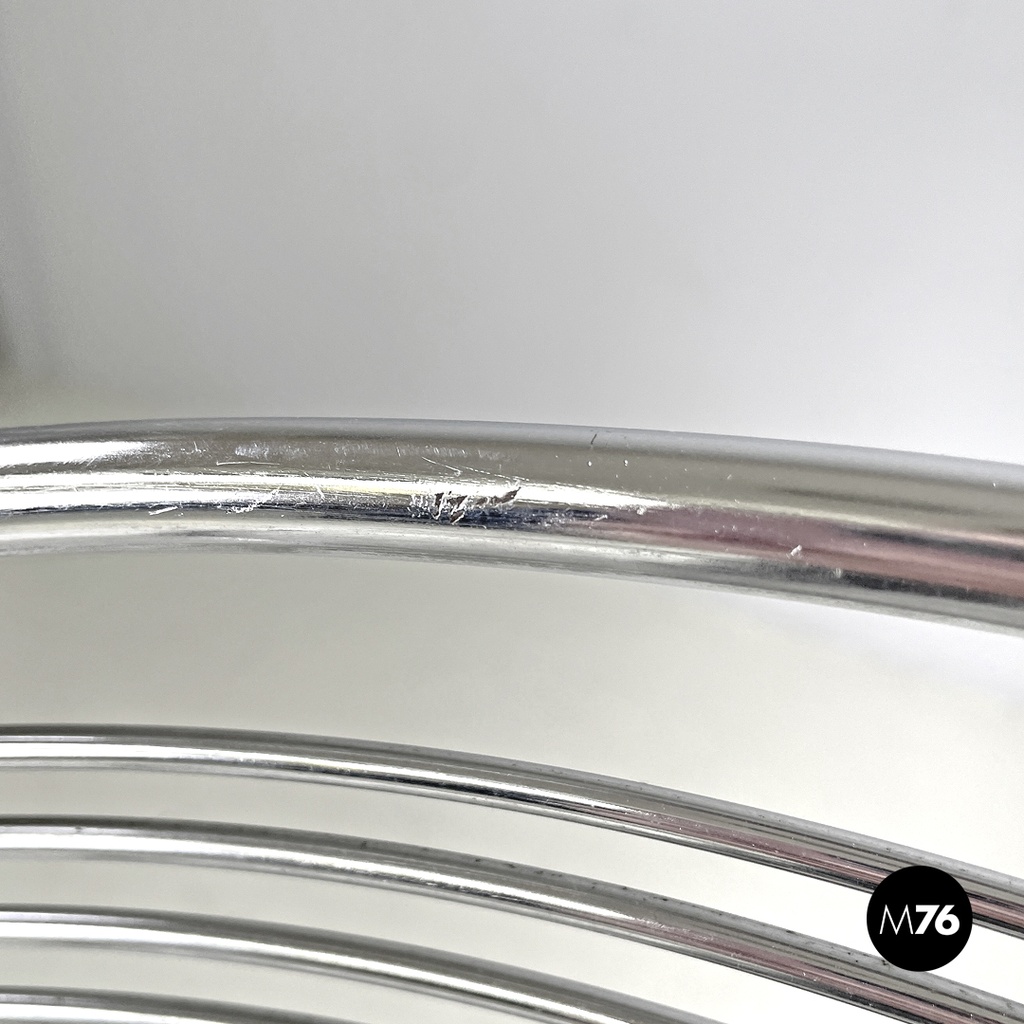 Sgabello in metallo cromato, 2000 ca.