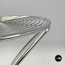 Sgabello in metallo cromato, 2000 ca.