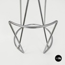 Sgabello in metallo cromato, 2000 ca.