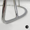 Sgabello in metallo cromato, 2000 ca.