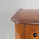 Mobile in legno con ante decorate, 1850 ca. 