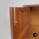 Mobile in legno con ante decorate, 1850 ca. 