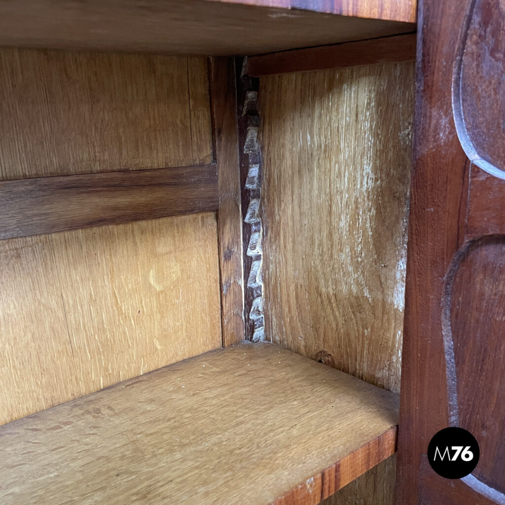 Mobile credenza in legno, 1850 ca.
