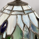 Lampade da tavolo in vetro e ottone, 1980 ca.