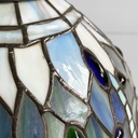 Lampade da tavolo in vetro e ottone, 1980 ca.