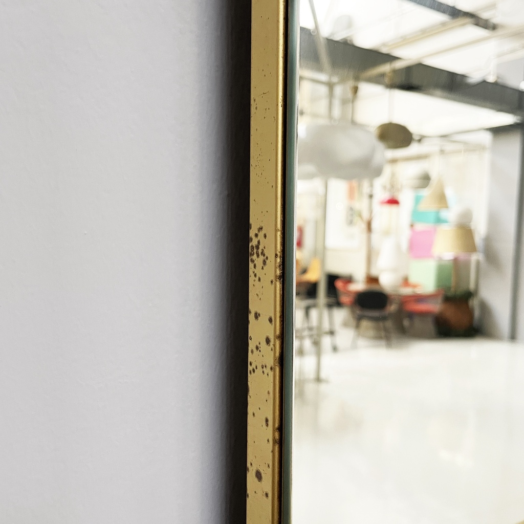 Specchio da parete con lampade, 1980 ca.