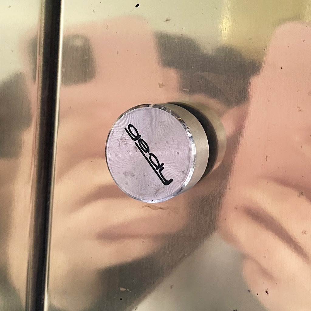 Specchio da parete con lampade, 1980 ca.