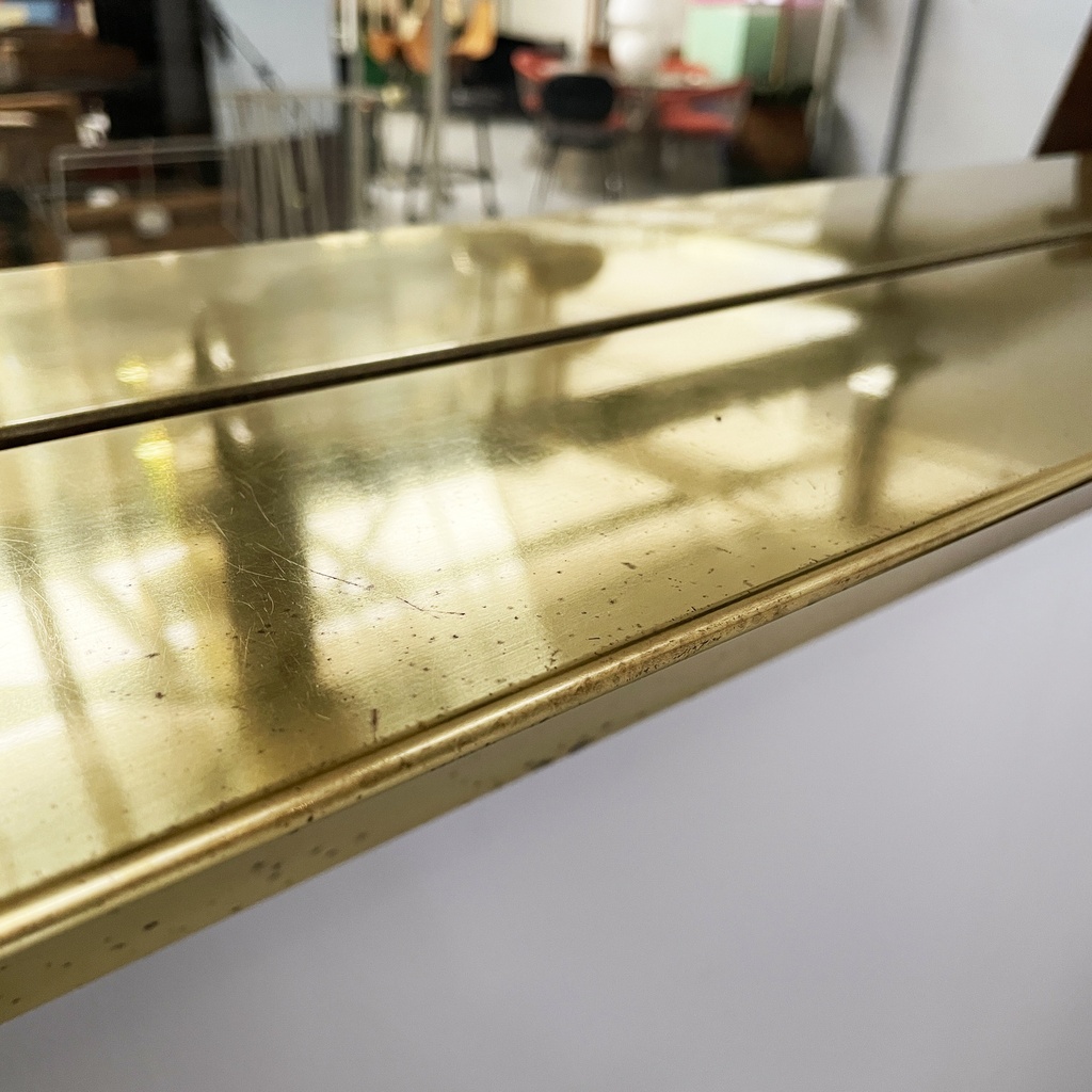 Specchio da parete con lampade, 1980 ca.