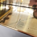 Specchio da parete con lampade, 1980 ca.