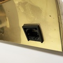 Specchio da parete con lampade, 1980 ca.