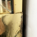 Specchio da parete con lampade, 1980 ca.