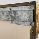 Specchio da parete con lampade, 1980 ca.