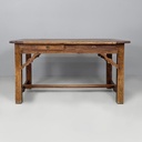 Tavolo da pranzo in legno, inizio 1900 ca.