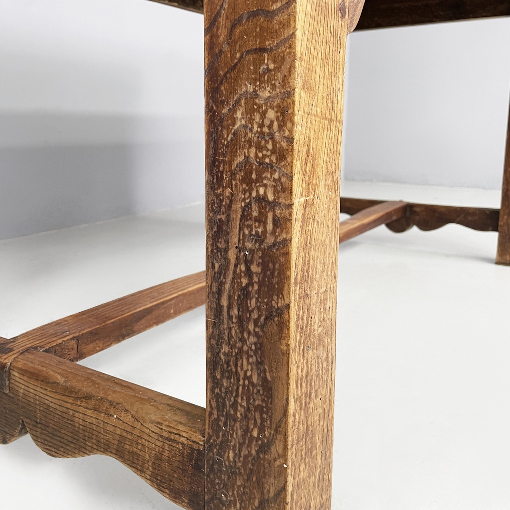 Tavolo da pranzo in legno, inizio 1900 ca.