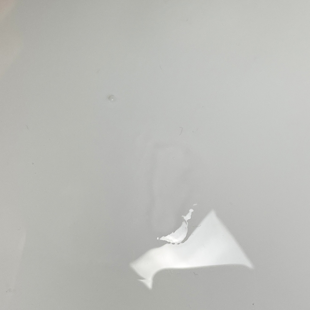 Lampada da tavolo in vetro opalino e acciaio, 1970 ca.