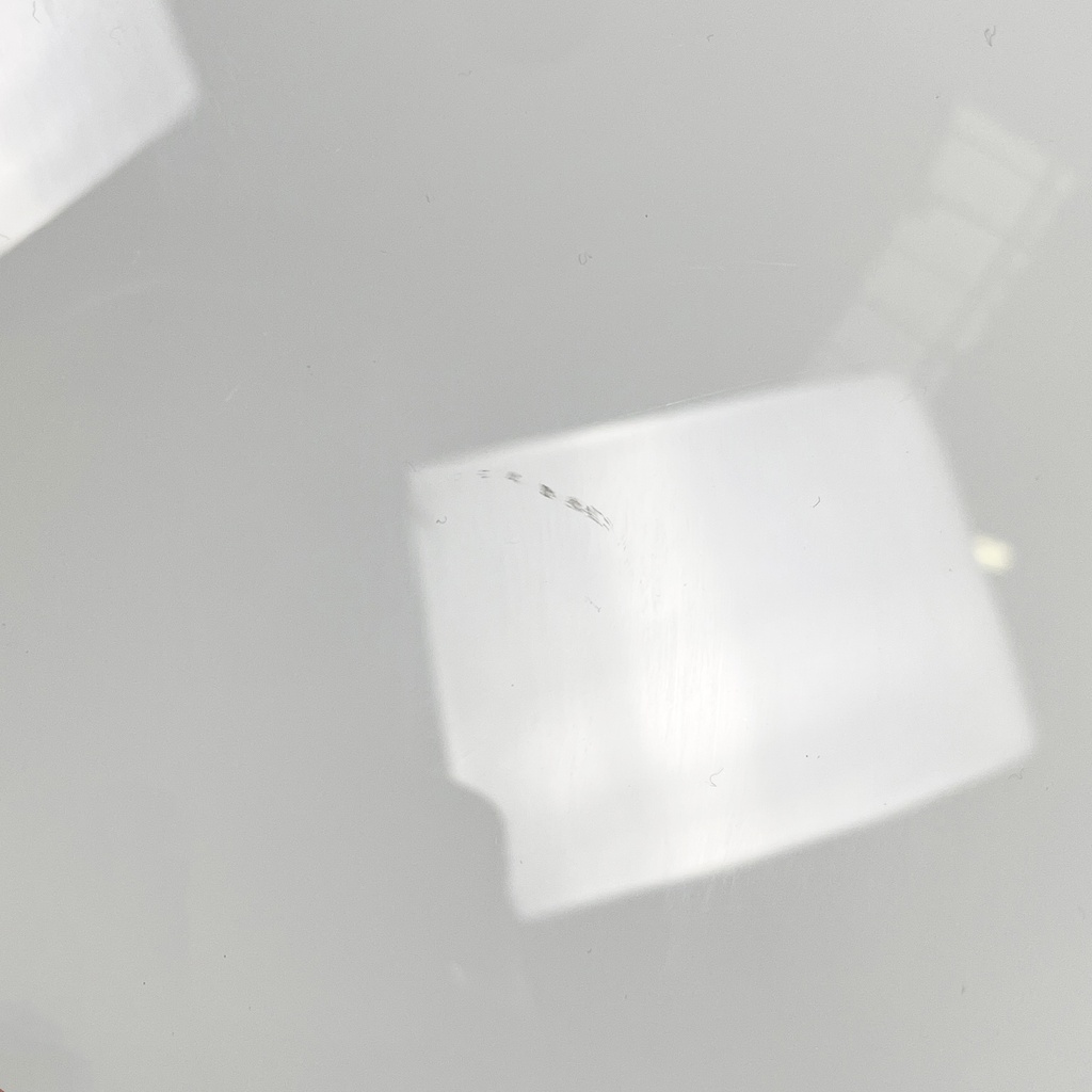 Lampada da tavolo in vetro opalino e acciaio, 1970 ca.