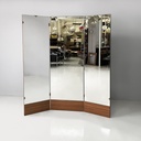 Specchio da terra in legno, 1940 ca.