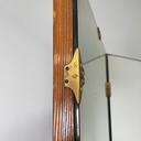 Specchio da terra in legno, 1940 ca.