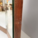 Specchio da terra in legno, 1940 ca.