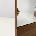 Specchio da terra in legno, 1940 ca.