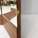 Specchio da terra in legno, 1940 ca.