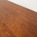 Scrivania in legno e metallo, 1960 ca.