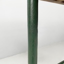 Scrivania in legno e metallo, 1960 ca.