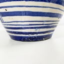 Vaso con coperchio in maiolica, 1715