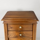 Cassettiera con leggio in legno, 1800 ca.