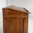 Cassettiera con leggio in legno, 1800 ca.