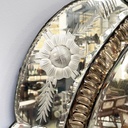 Specchio da parete con acidature, 1900 ca.