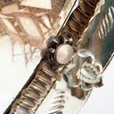 Specchio da parete con acidature, 1900 ca.