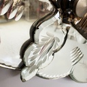 Specchio da parete con acidature, 1900 ca.