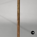 Lampadario con decorazione in vetro e rame, 1940 ca.