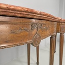 Consolle in marmo e legno, 1600 ca.