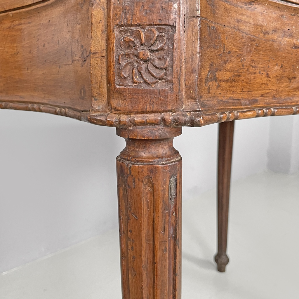 Consolle in marmo e legno, 1600 ca.