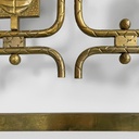 Testiera del letto di Osvaldo Borsani e Arnaldo Pomodoro per Atelier Borsani Varedo, 1950 ca.