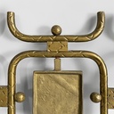 Testiera del letto di Osvaldo Borsani e Arnaldo Pomodoro per Atelier Borsani Varedo, 1950 ca.