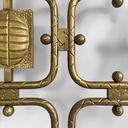 Testiera del letto di Osvaldo Borsani e Arnaldo Pomodoro per Atelier Borsani Varedo, 1950 ca.